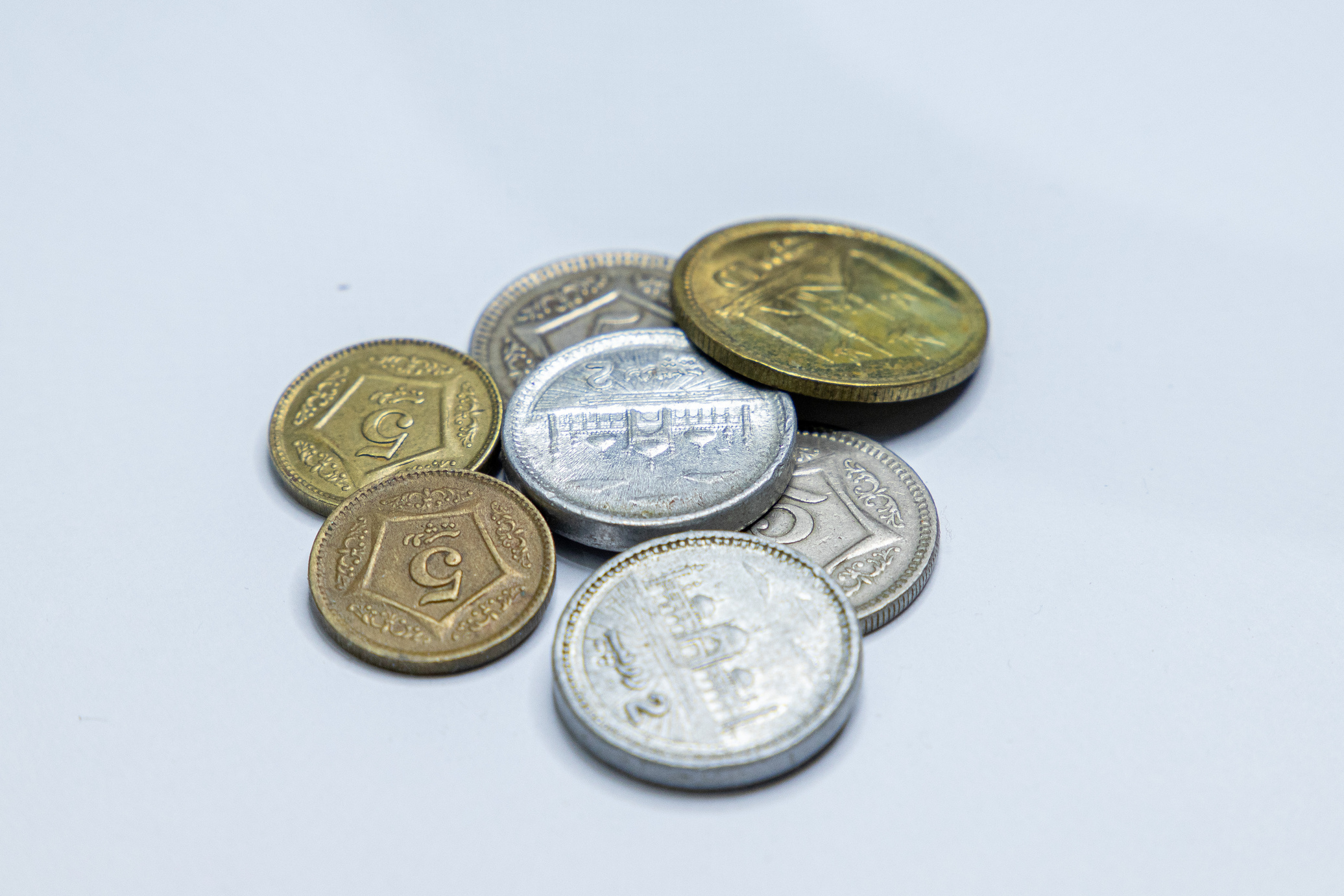 Pakistani currency coins